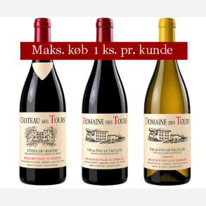Sortimentkasse B Domaine des Tours + Ch�teau Des Tours - Disp. fra d. 16. september 2026