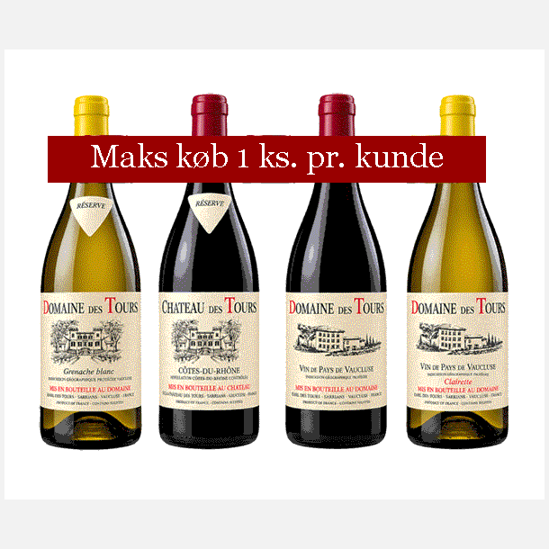 Sortimentkasse A Domaine des Tours + Ch�teau Des Tours - Disp. fra d. 16. september 2026