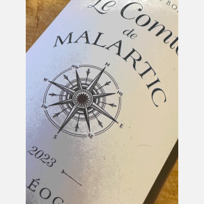 Le Comte de Malartic (Ch. Malertic-Lagravi�re)/ Pessac-Leognan Bordeaux Blanc 2023