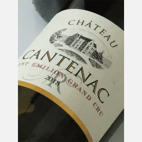 Ch�teau Cantenac Saint Emilion Grand Cru 2018