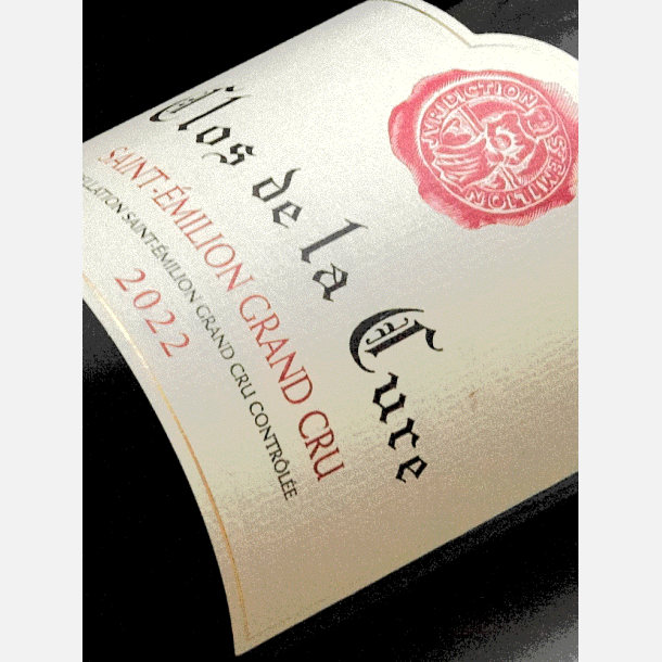 Clos de la Cure / Saint Emilien Grand Cru 2022