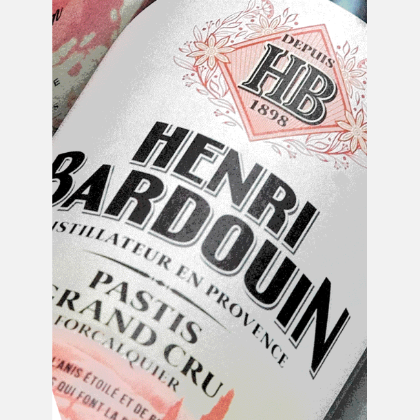 Henri Bardouin Pastis Grand Cru/ Distillerie et Dom. de Provence/ 70 cl.