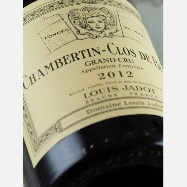 Louis Jadot / Chambertin "Clos de Beze" Grand Cru 2012
