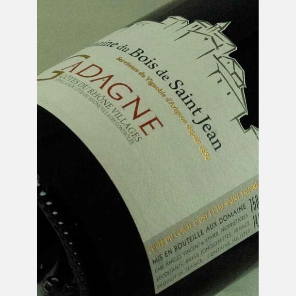 Domaine du Bois de Saint Jean / GADAGNE CDR Villages 2017