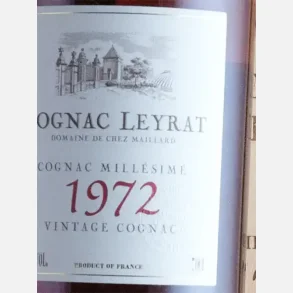 Cognac Leyrat / Vintage 1972 