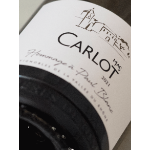 Mas Carlot /  Hommage  � Paul Blanc / Costieres de Nimes Blanc 2024