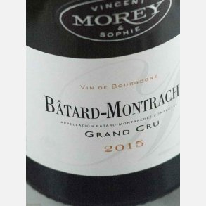 Vincent & Sophie Morey / B�tard-Montrachet Grand Cru 2015