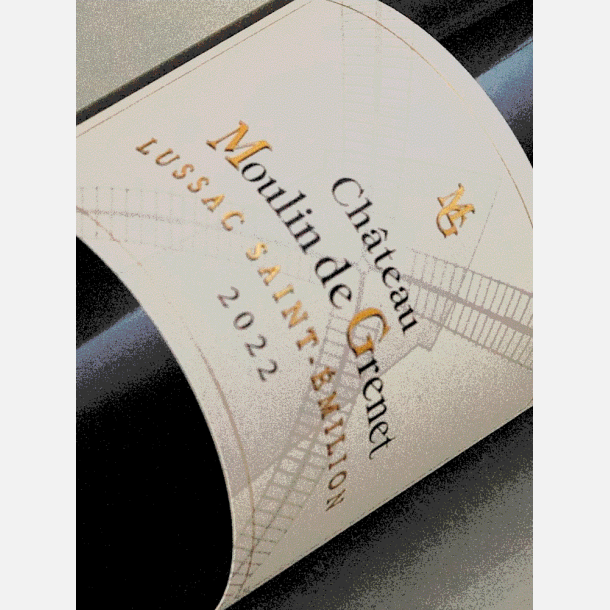 Chateau Moulin de Grenet / Lussac Saint Emilion 2022