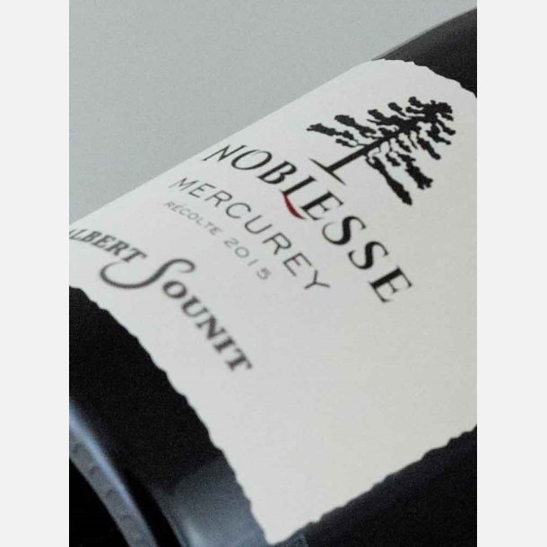 Albert Sounit Noblesse Mercurey 2019, Bourgogne Rouge
