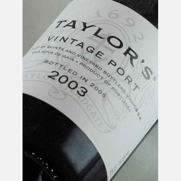 Taylor's / Vintage Port 2003 