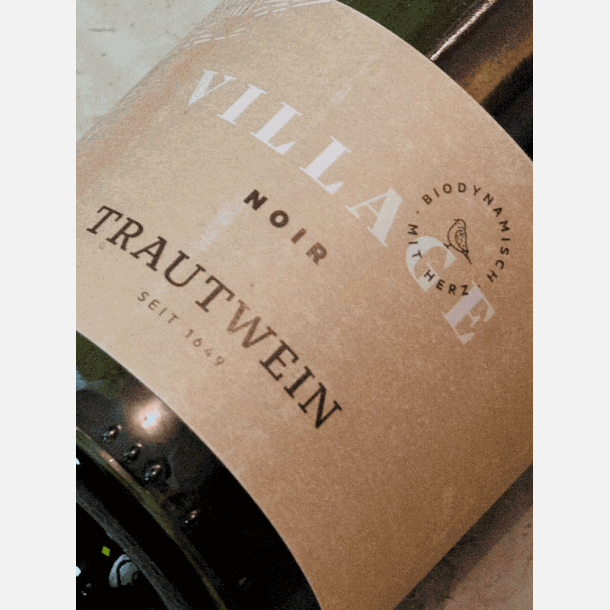 Weingut Trautwein / Village NOIR (Pinot Noir) Kaiserstuhl Baden 2022