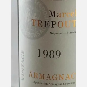 Marcel Trepout / Armagnac Vintage 1989