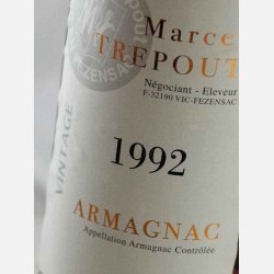 Armagnac Vintage 1992 / Marcel Trepout