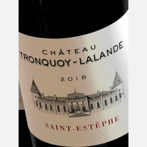 Ch�teau Tronquoy-Lalande Saint Estephe 2018