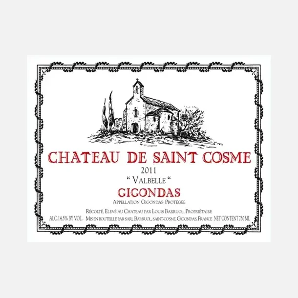 Ch�teau de Saint Cosme / "Valbelle" Gigondas 2011
